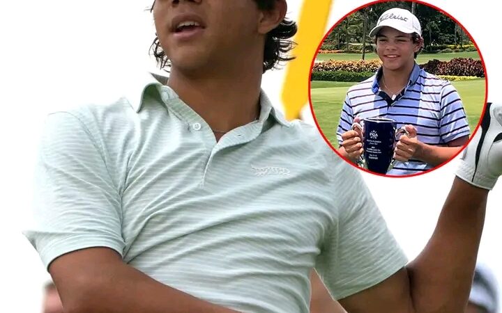 Surprised by the accusations that Charlie Woods cheat in winning the latest South Florida PGA Junior Cup