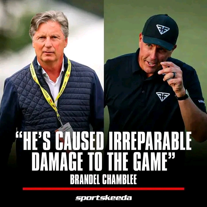 BREAKING NEWS: Brandel Chamblee Calls for Phil Mickelson’s Removal from the World Golf Hall of Fame